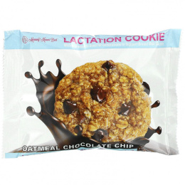 Mommy Knows Best, Lactation Cookies, печенье с овсяно-шоколадной крошкой, 10 шт., 57 г (2 унции) каждое