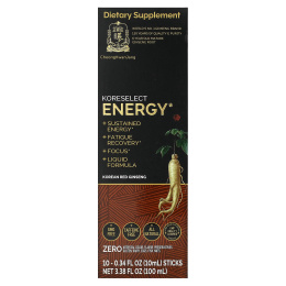 JungKwanJang, Koreselect, Energy, 10 Sticks, 0.34 fl oz (10 ml) Each