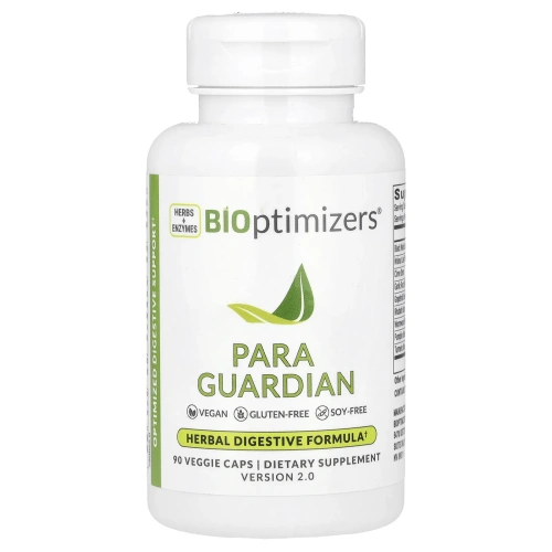 BiOptimizers, Para Guardian, 90 растительных капсул