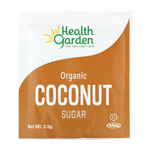 Health Garden, Органический кокосовый сахар, 50 пакетиков, 175 г (6,2 унции)