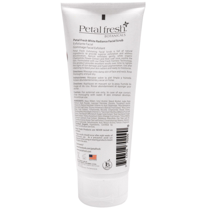 Petal Fresh, Отшелушивающий скраб для сияния кожи, абрикос и алое, 7 ж. унций (200 мл)