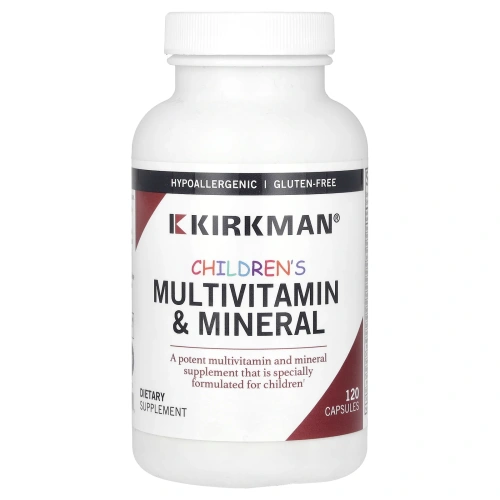 Kirkman Labs, Детские мультивитамины и минералы, 120 капсул