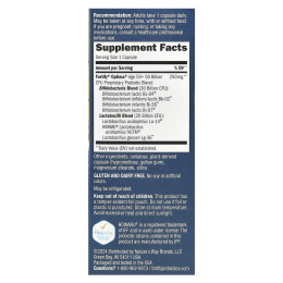 Nature's Way, Optima® Probiotic, Fortify® 50+, 50 млрд, 30 капсул с отсроченным высвобождением