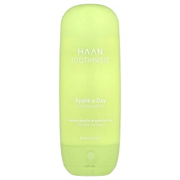 Haan, зубная паста, с яблоком, зеленым яблоком и мятой, 55 мл (1,86 жидк. унции)