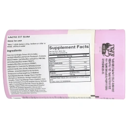 Lactofit, Пробиотик, для тонкого роста, 60 стиков (2 г) каждый