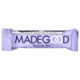 MadeGood, Батончики мюсли, ягодное ассорти, 6 батончиков, по 24 г (0,85 унции)
