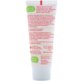 Hello, Зубная паста для обучения гигиене полости рта, без фтора, с органическим ароматом яблока, 42,5 г (1.5 oz)