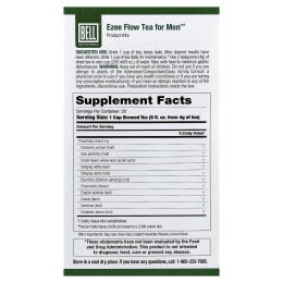 Bell Lifestyle, Ezee Flow Tea ™ для мужчин, 120 г (4,2 унции)