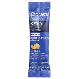 Trace, Hydro Pak Keto, со вкусом апельсина, 30 стик-пакетов по 6,7 г (0,24 унции)