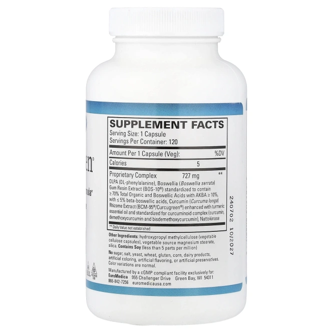 EuroMedica, Curaphen®, 120 капсул