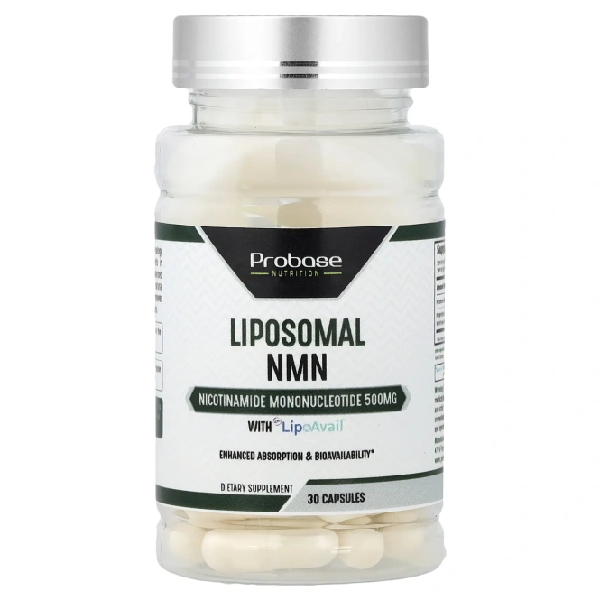 Probase Nutrition, Liposomal NMN с LipoAvail®, 30 капсул