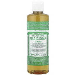 Dr. Bronner's, кастильское магическое мыло 18 в 1, с ароматом миндаля, 237 мл (8 жидк. унций)