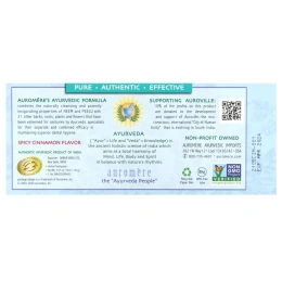 Auromere, Аюрведическая травяная Зубная паста с пряной корицей 3,57 унции