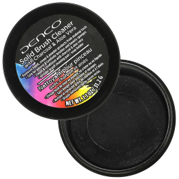 Denco, Мыло для очистки кистей с древесным углем и алоэ вера, 31,2 г (1,1 унции)