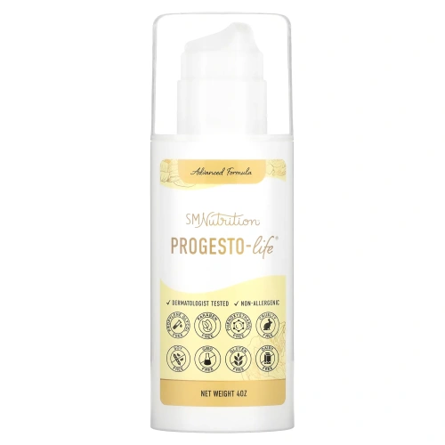 SMNutrition, Progesto-Life, улучшенная формула, 4 унции
