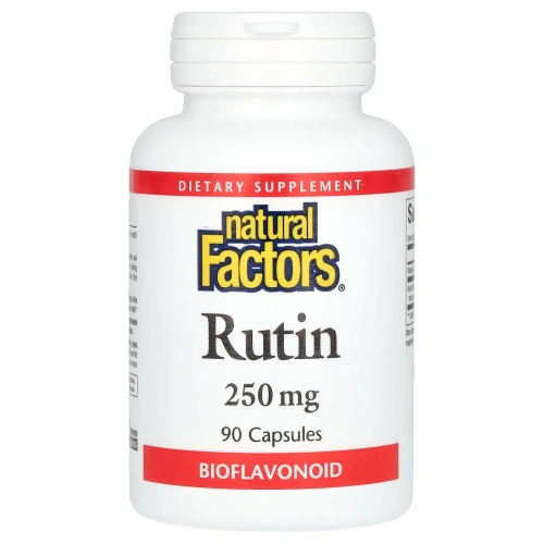 Natural Factors, Рутин, 250 мг, 90 капсул