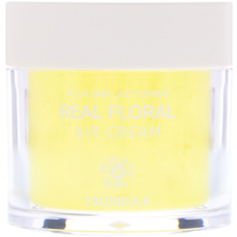 Nacific, Real Floral Cream, Calendula, 3.38 fl oz (100 ml)
