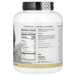 Levels, Порошок из сывороточного протеина от травяного откорма, капучино, 2,27 кг (5 фунтов)