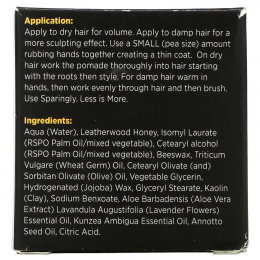 Professor Fuzzworthy's, Gentlemans, крем для укладки волос, 60 мл (2,02 унции)