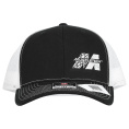 MuscleTech, Snapback Trucker Cap, Black/White, 1 Count