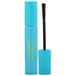 Covergirl, The Super Sizer, водостойкая тушь для ресниц, оттенок 825 «Насыщенный черный», 12 мл (0,4 жидк. унции)