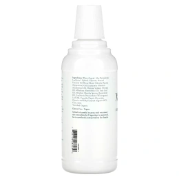 Now Foods, натуральная жидкость для полоскания рта с ксилитолом без фтора с ароматом освежающей мяты, 16 жидких унций (473 мл)