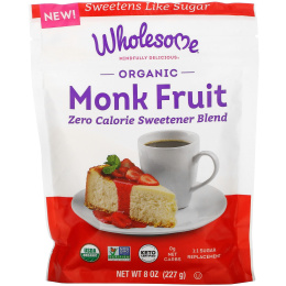 Wholesome, Organic Monk Fruit, 8 oz ( 227 g)