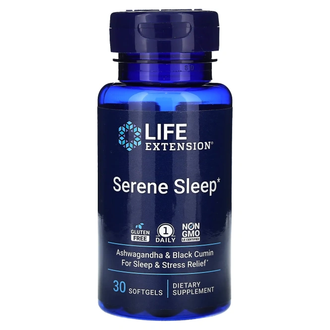 Life Extension, Serene Sleep, 30 мягких таблеток