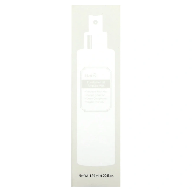 Dear, Klairs, Fundamental Ampule Mist, 125 мл (4,22 жидк. унции)