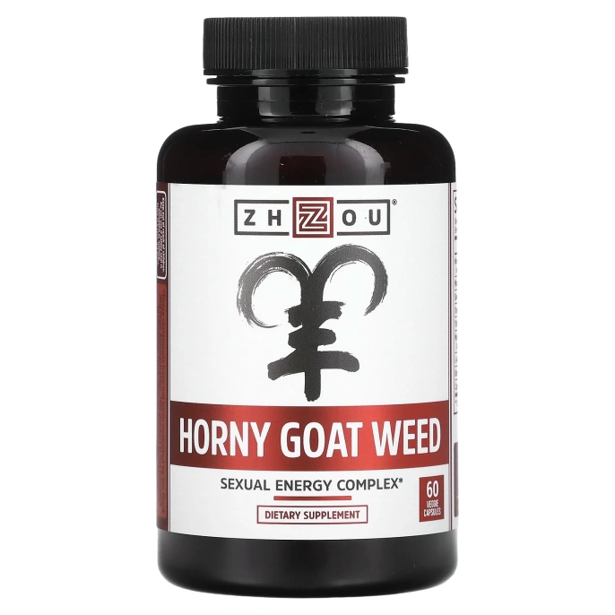 Zhou Nutrition, Горянка, комплекс для сексуальной энергии, 60 вегетарианских капсул