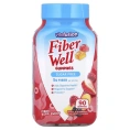 VitaFusion, Fiber Well, персик, клубника, ягоды, 90 жевательных таблеток