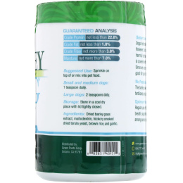 Green Foods Corporation, Порошок из зеленых побегов ячменя для собак Barley Dog, 11 унций (312 г)