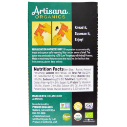 Artisana, Ореховое масло из сырого миндаля, 10 пакетиков, 1,06 унции (30,05 г) каждый