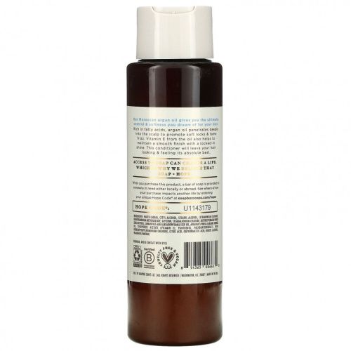 Soapbox, Control & Soften, Conditioner, Argan Oil, 16 fl oz (473 ml)