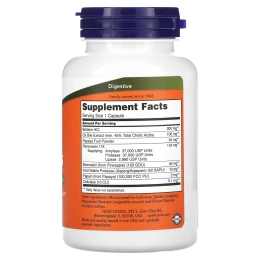 NOW Super Enzymes, Супер Ферменты, Энзимы - 90 таблеток