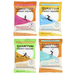 Quantum Energy Square, Variety Adventure 8-Pack, 8 Squares, 1.69 oz (48 g) Each
