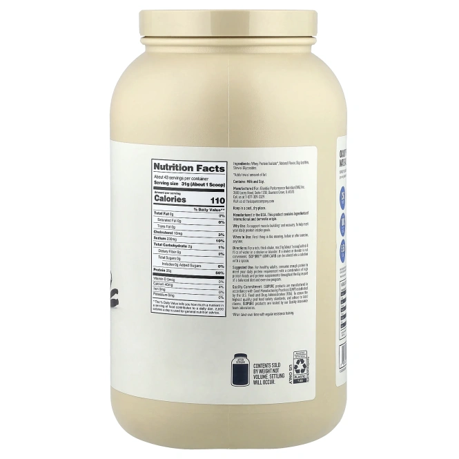 Isopure, протеиновый порошок с низким содержанием углеводов, со вкусом ванили, 1,36 кг (3 фунта)