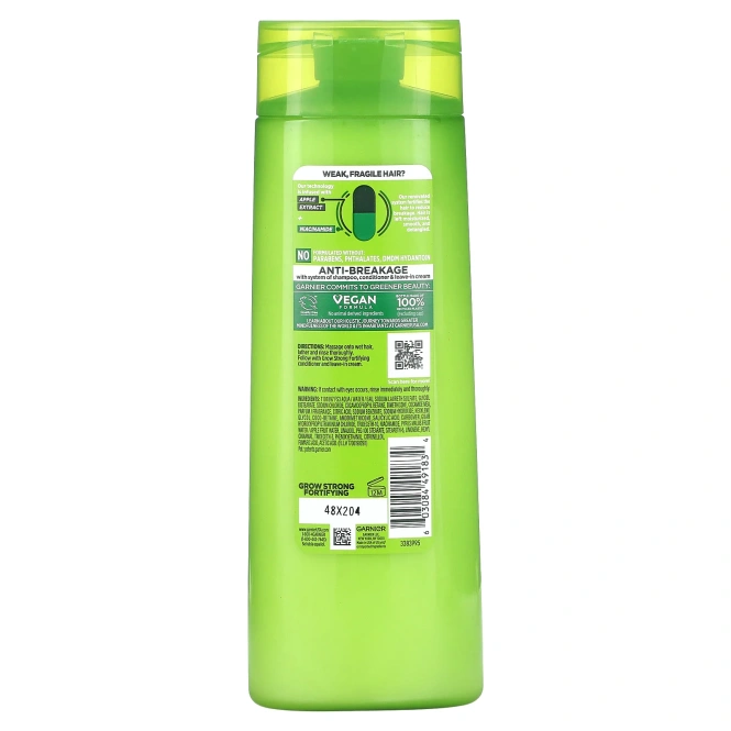 Garnier, Укрепляющий шампунь, Grow Strong, 370 мл (12,5 жидк.)