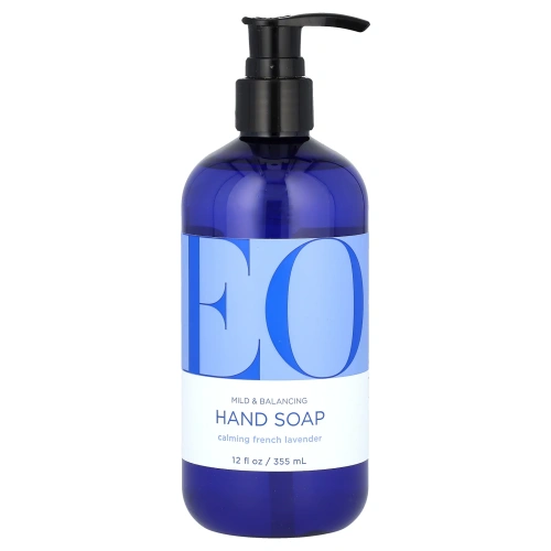 EO Products, Мыло для рук, французская лаванда, 12 жидких унций (355 мл)