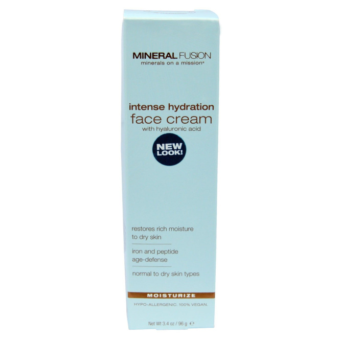 Mineral Fusion, Крем для лица, интенсивное увлажнение, 3,4 унции (96 г)