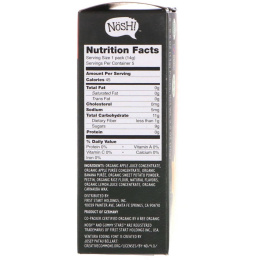 NosH!, Toddler Gummy Stars, органические фруктовые и овощные закуски, яблоко, банан и сладкий картофель, 5 упаковок, по 0,5 унции (14 г) каждая