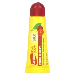 Carmex, Daily Care, увлажняющий бальзам для губ, вишня, SPF 15, 10 г (0,35 унции)