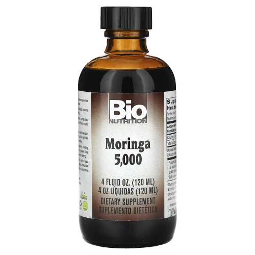 Bio Nutrition, моринга 5000, 120 мл (4 жидк. унции)