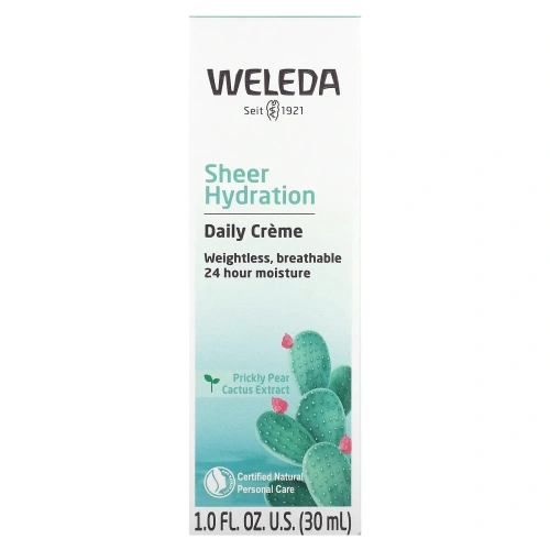 Weleda, Sheer Hydration Daily Creme, 1.0 fl oz (30 ml)