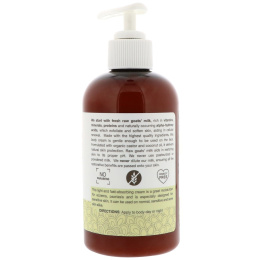 Tierra Mia Organics, Терапия кожи сырым козьим молоком, крем для лица и тела, ваниль, 8 жидких унций (226 г)