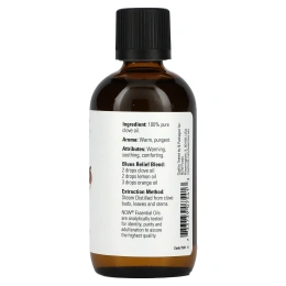 NOW Foods, Эфирные масла, гвоздика, 118 мл (4 жидк. унции)