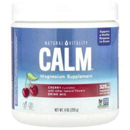 Natural Vitality, CALM, смесь для снятия стресса, вишня, 226 г (8 унций)