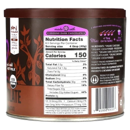 Equal Exchange, органический темный горячий шоколад, 40 г (12 унций)