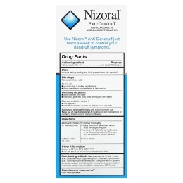 Nizoral, Шампунь против перхоти, Clean Fresh, 200 мл (7 жидк. унц.)