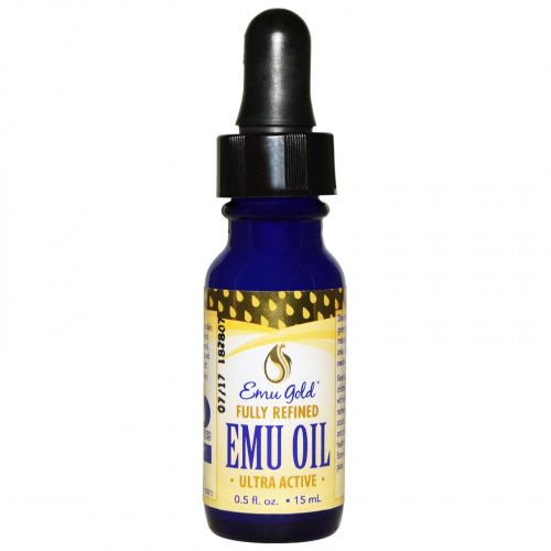 Emu Gold, Полностью рафинированное масло Эму, 0.5 жидких унций (15 мл)
